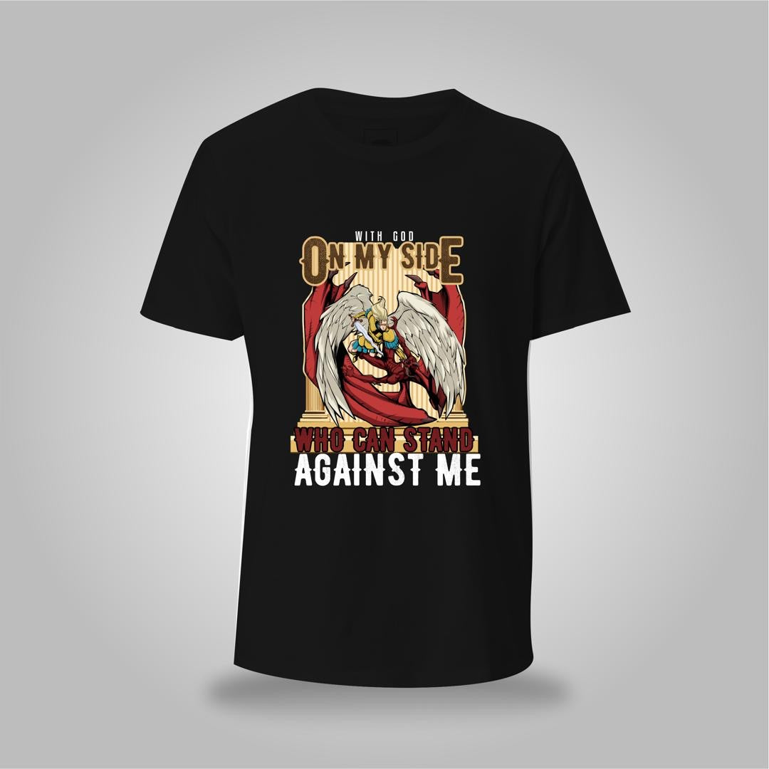 DOA Faith Warrior Tee – “With God On My Side”