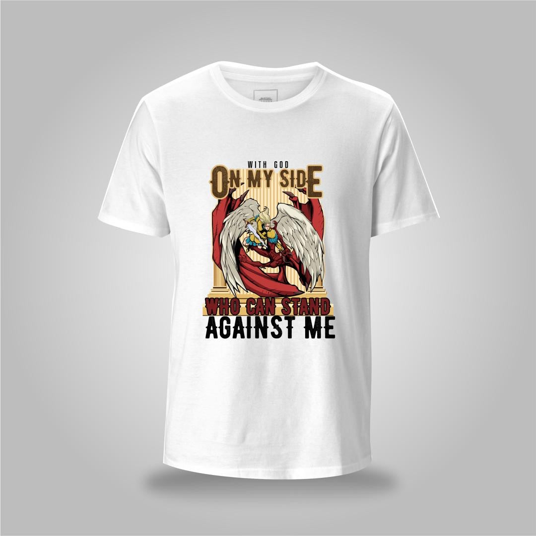 DOA Faith Warrior Tee – “With God On My Side”