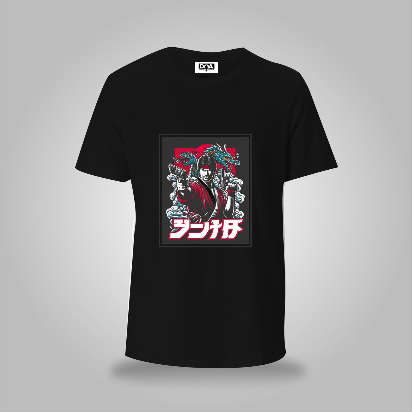 DOA Samurai Dragon Warrior T-Shirt