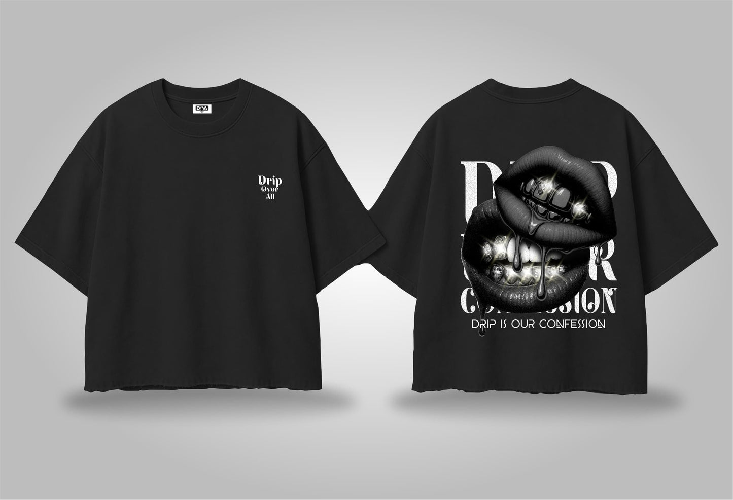 Confession of Drip – Faith & Fashion Tee