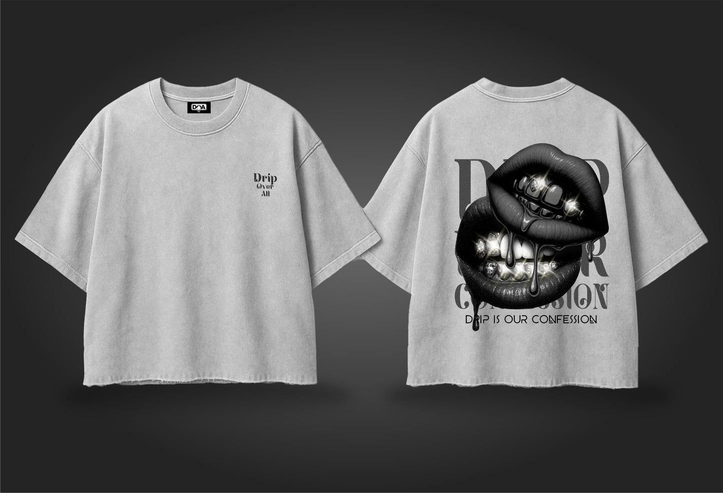 Confession of Drip – Faith & Fashion Tee