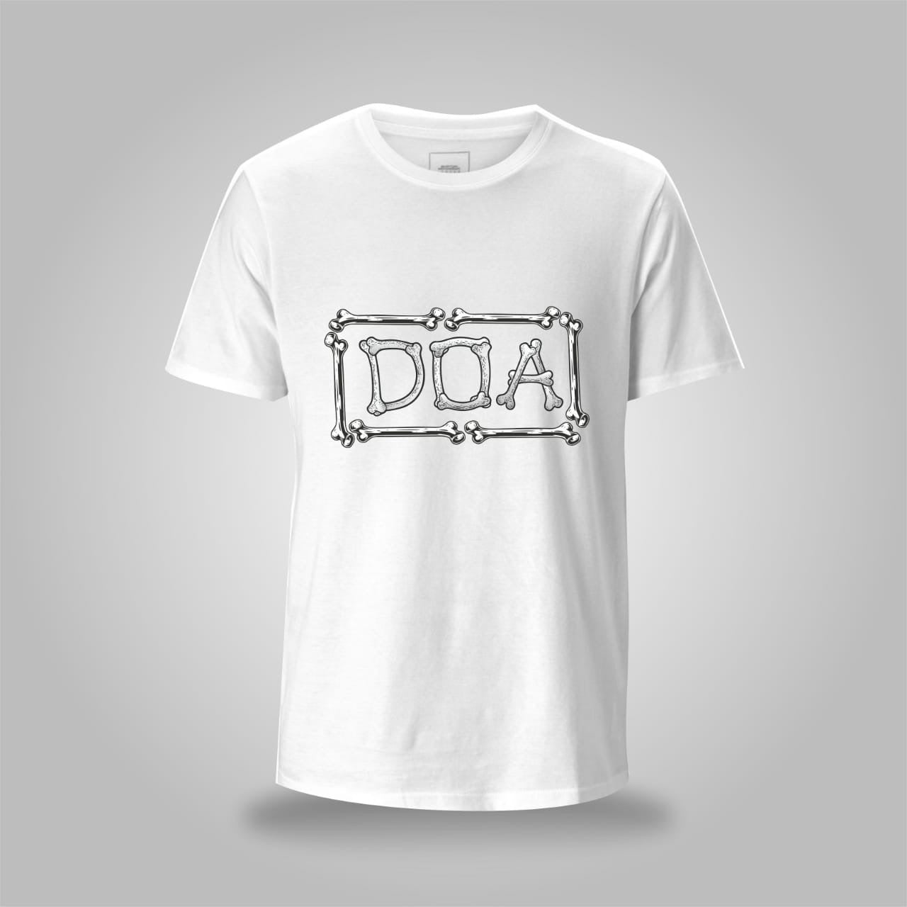 "DOA Bones" T-shirt – Skeleton Design