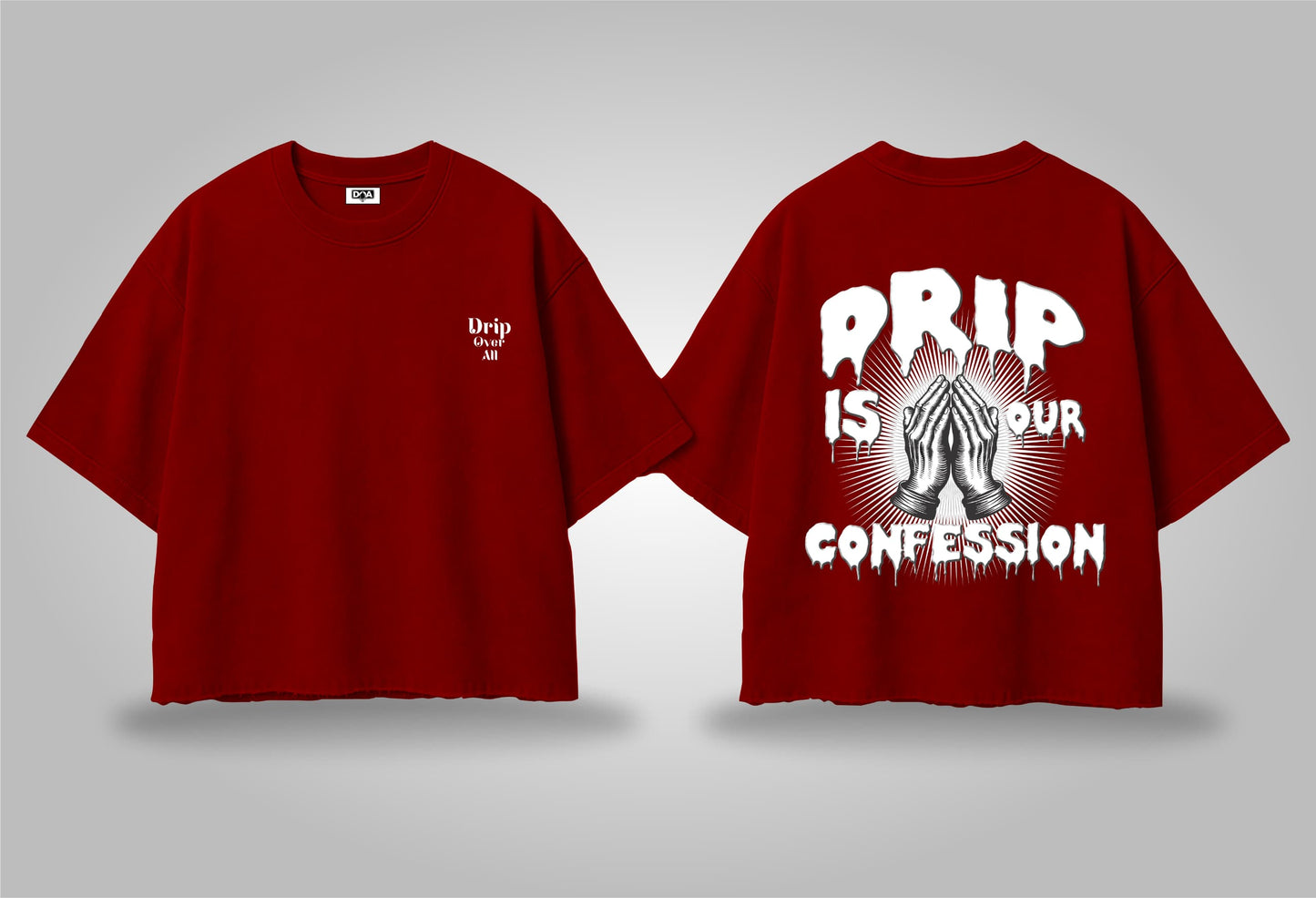 Pray & Drip – Confession Graphic Tee