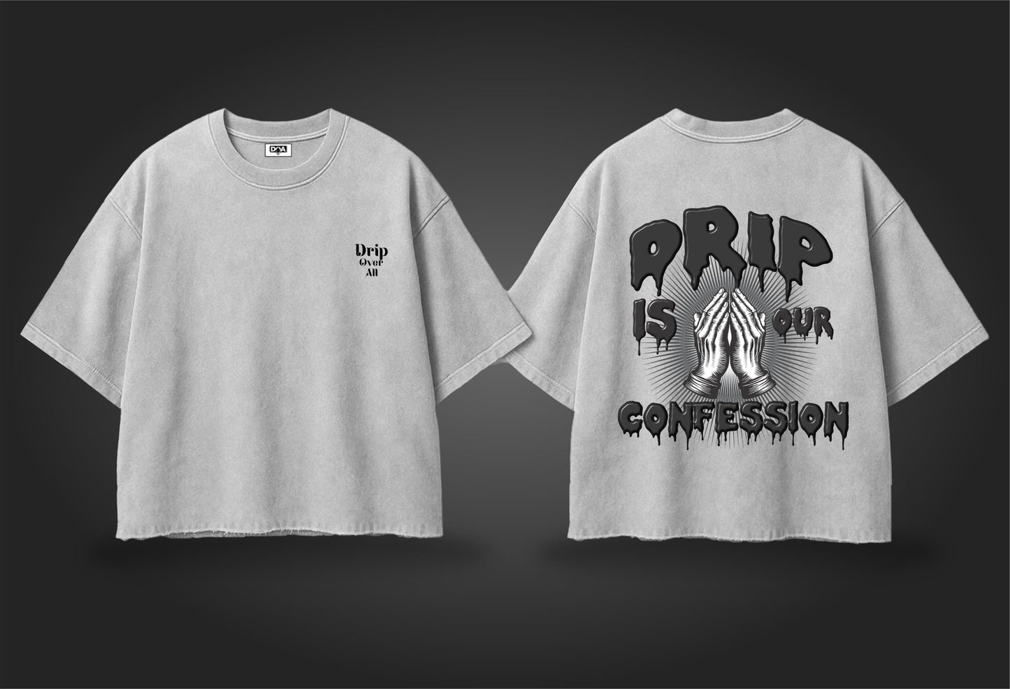 Pray & Drip – Confession Graphic Tee