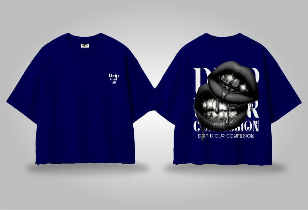 Confession of Drip – Faith & Fashion Tee