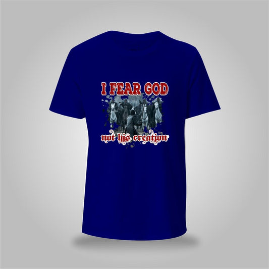 DOA Fearless Faith Tee – “I Fear God, Not His Creation”