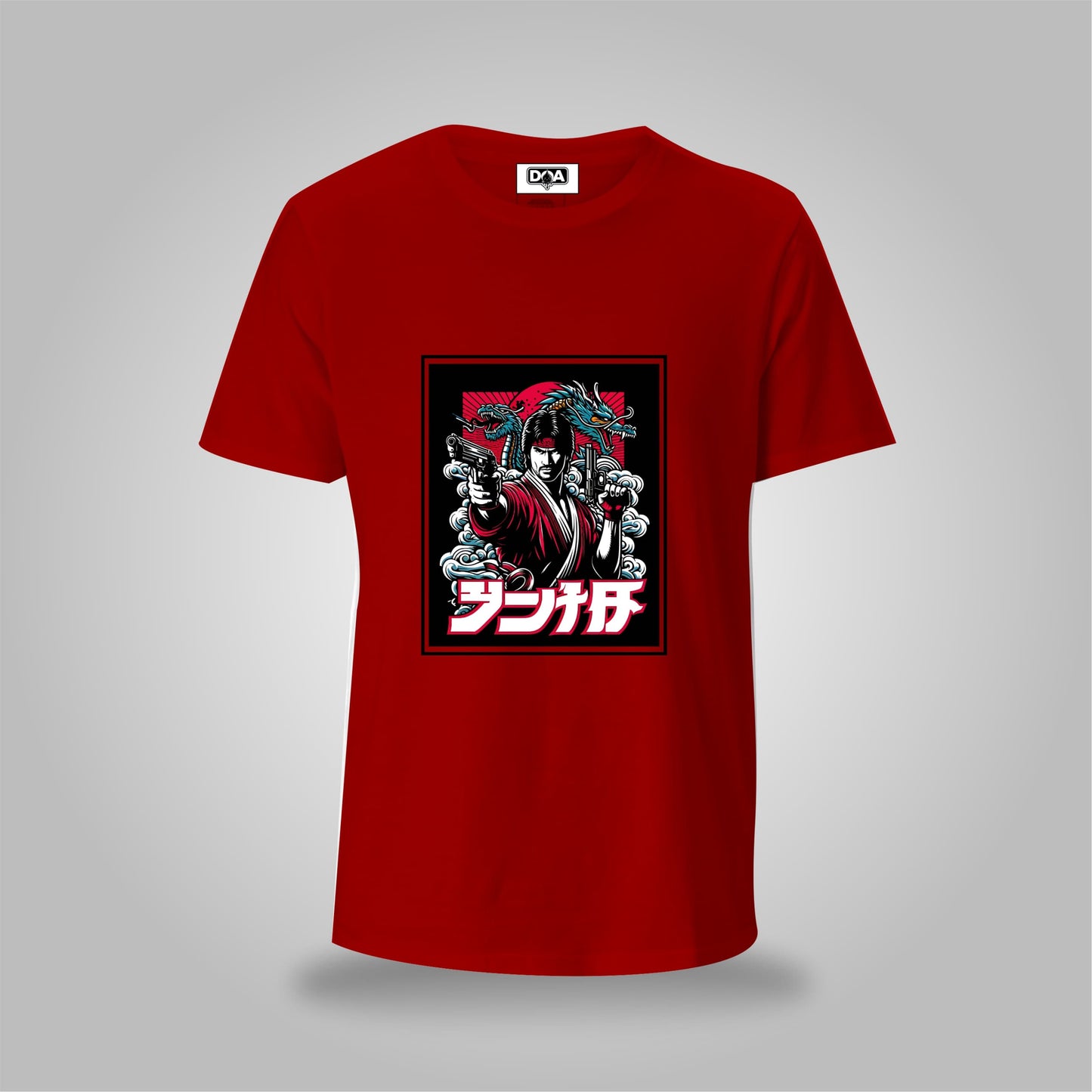 DOA Samurai Dragon Warrior T-Shirt