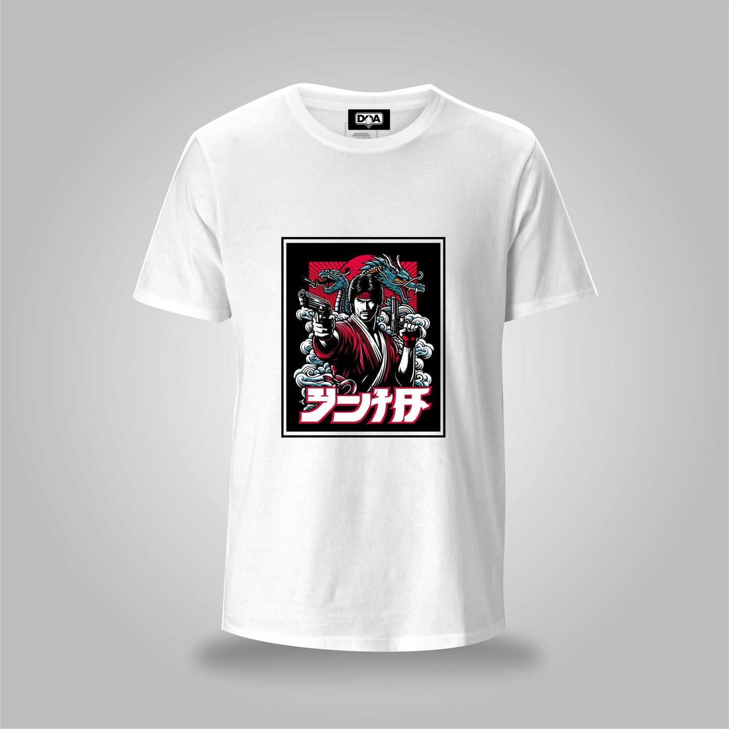 DOA Samurai Dragon Warrior T-Shirt