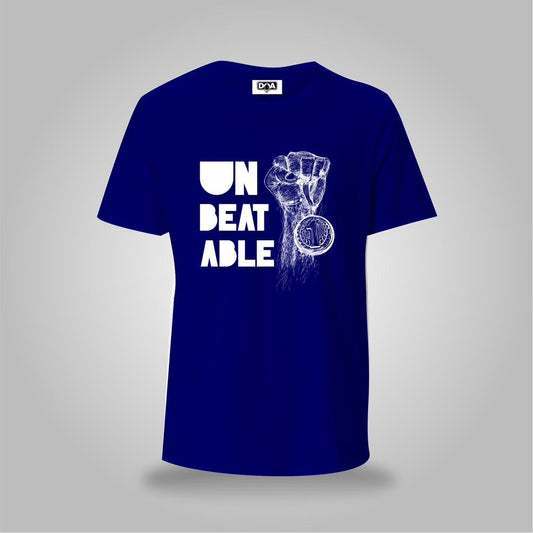 Unbeatable Victory Fist T-Shirt – Motivational Graphic Tee